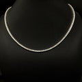 Moissanite Tennis Chain – Silver 925